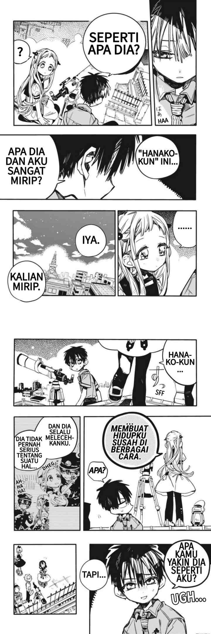 Jibaku Shounen Hanako-kun chapter 46 halaman 13