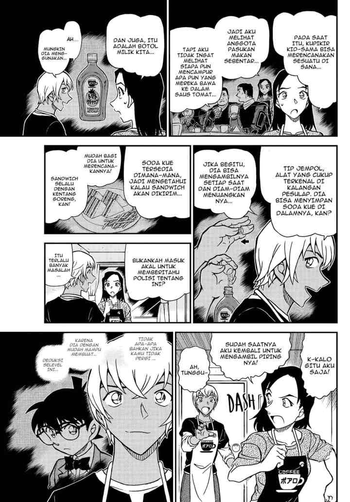 Detective Conan chapter 1101 halaman 13
