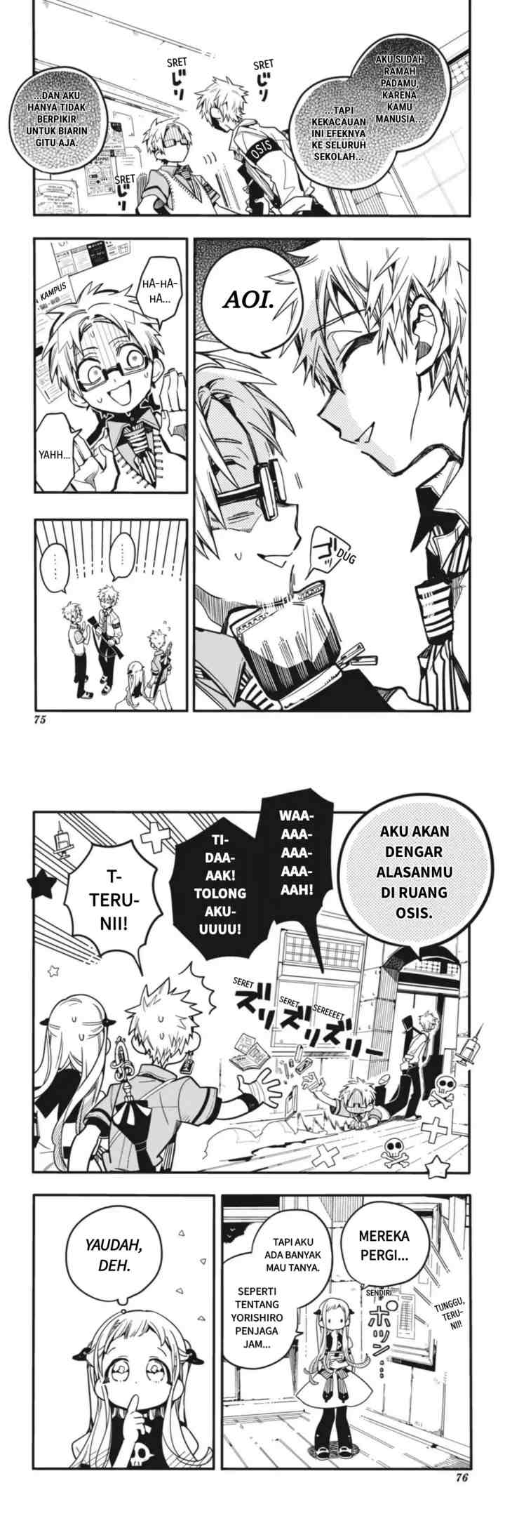 Jibaku Shounen Hanako-kun chapter 27 halaman 19