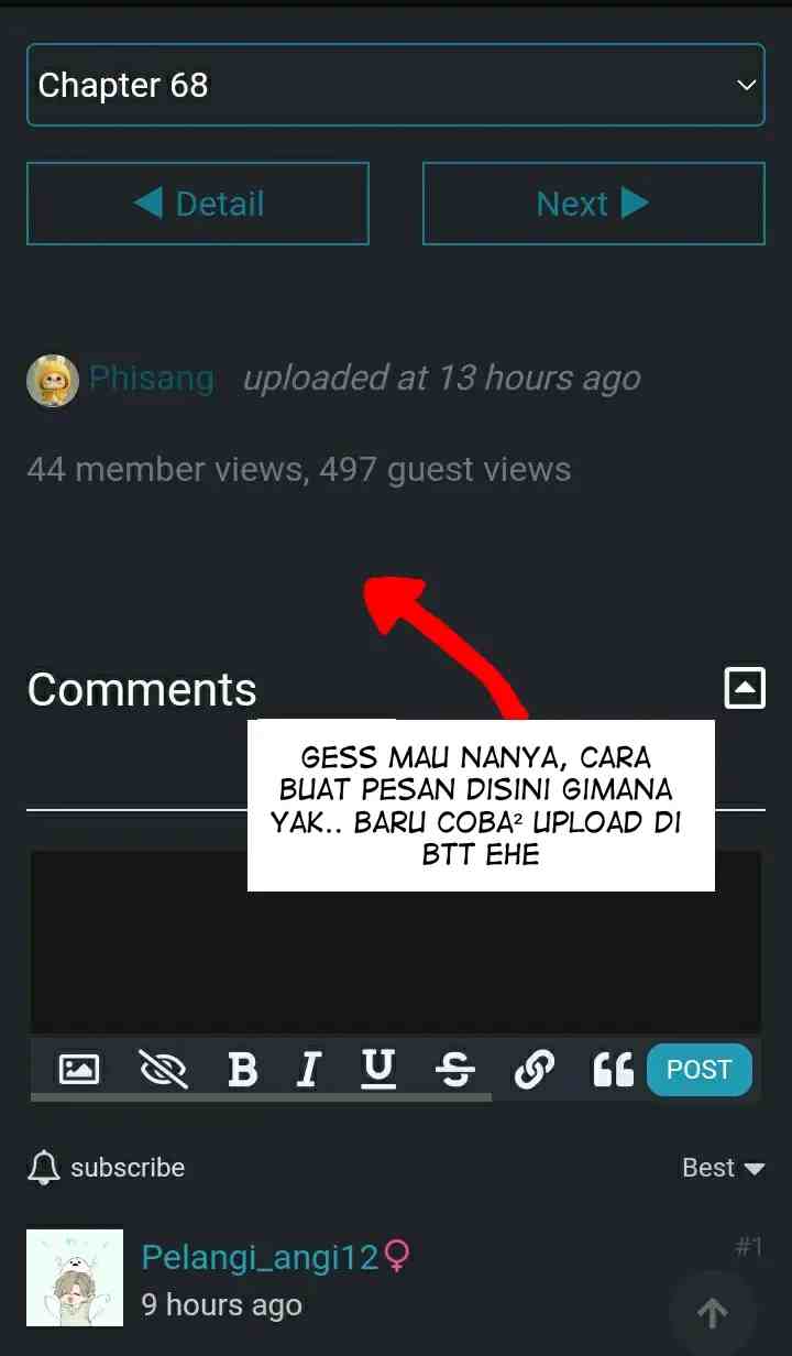 Continued Love chapter 69 halaman 17