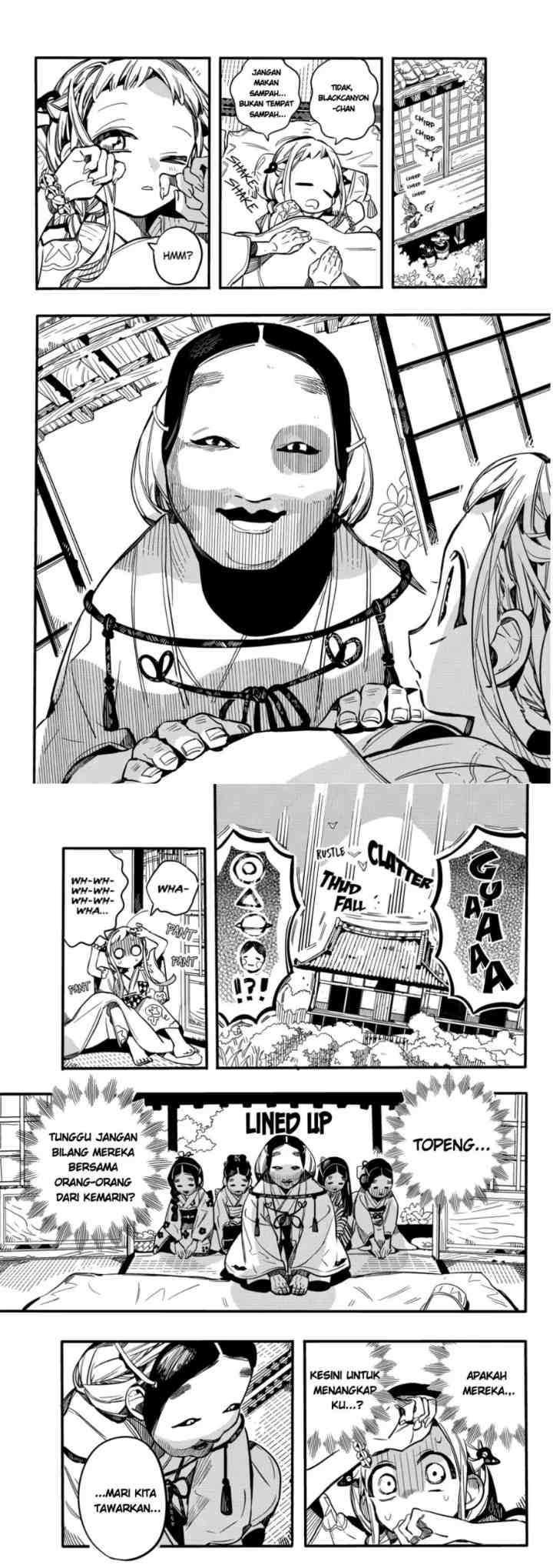 Jibaku Shounen Hanako-kun chapter 67 halaman 6