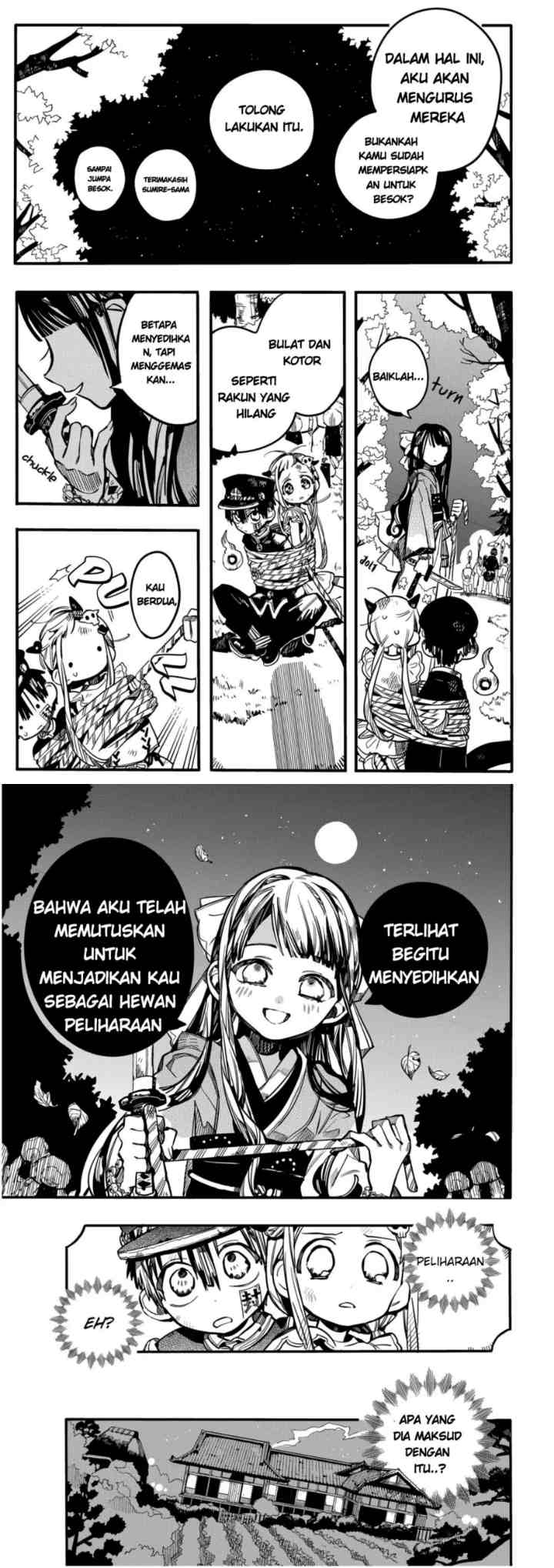 Jibaku Shounen Hanako-kun chapter 66 halaman 7