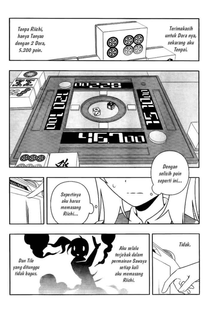 Saki chapter 115 halaman 8