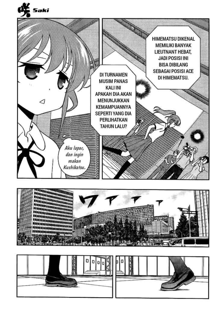 Saki chapter 120 halaman 8