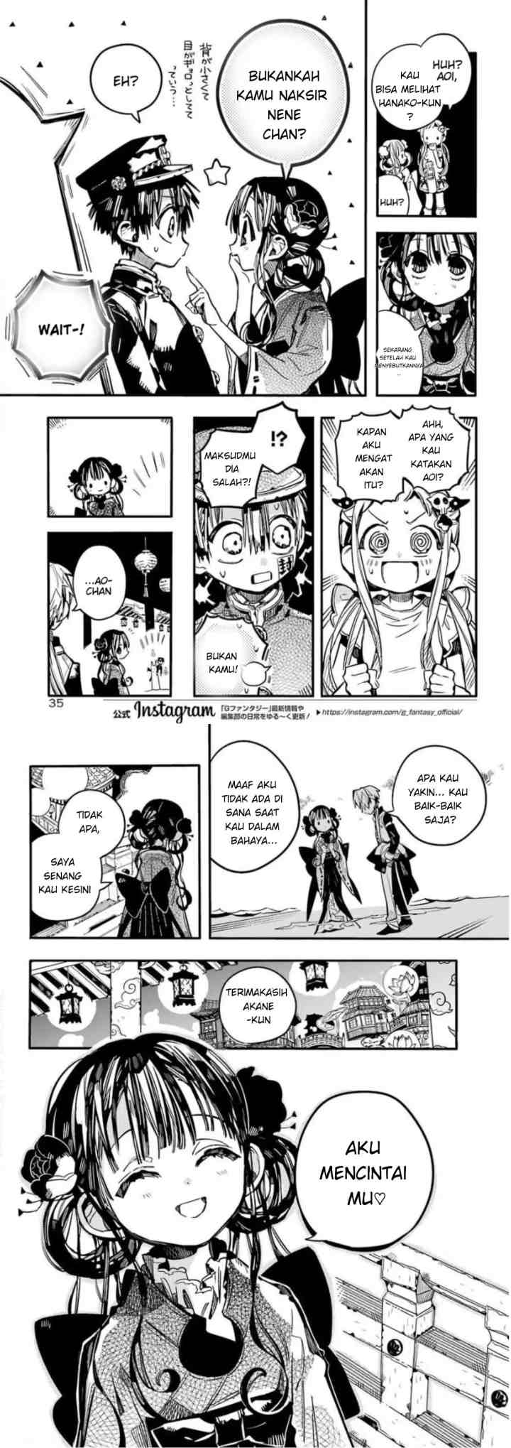 Jibaku Shounen Hanako-kun chapter 64 halaman 5