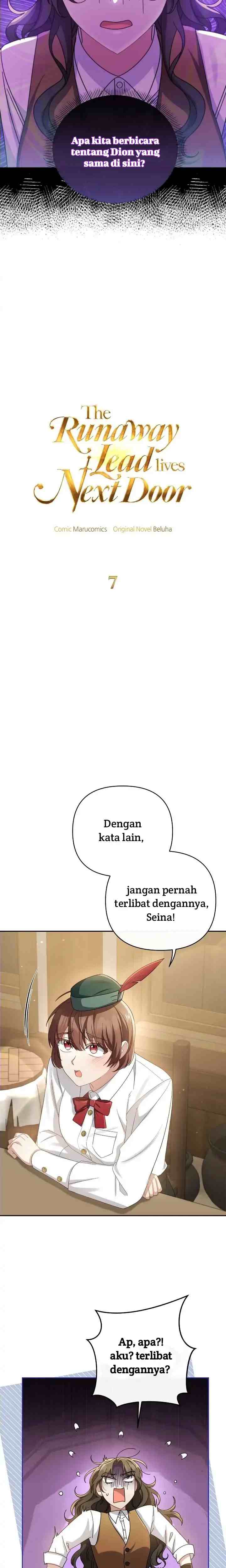 The Runaway Lead Lives Next Door chapter 7 halaman 7