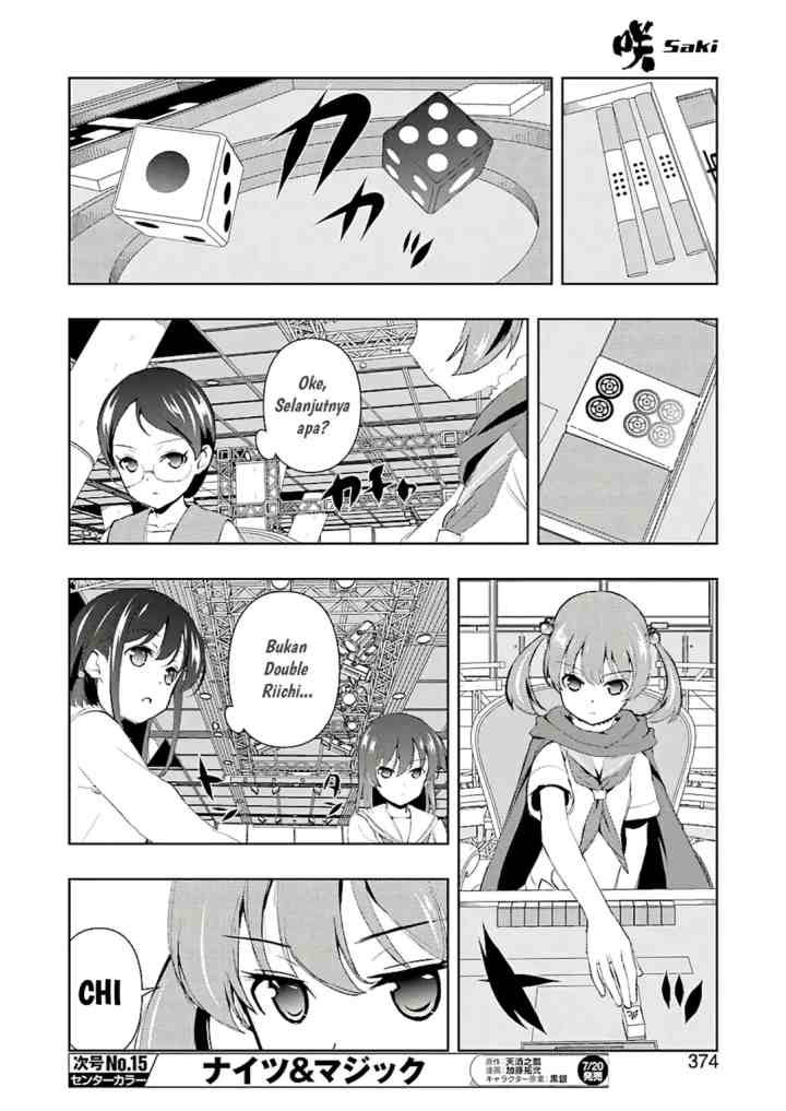 Saki chapter 192 halaman 8