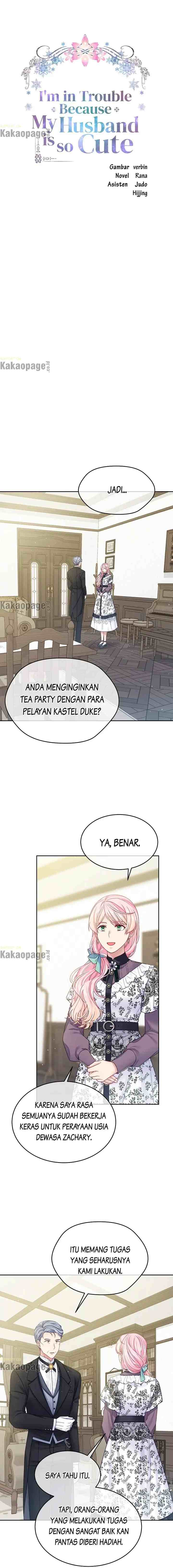 I'm In Trouble Because My Husband Is So Cute chapter 35 halaman 5