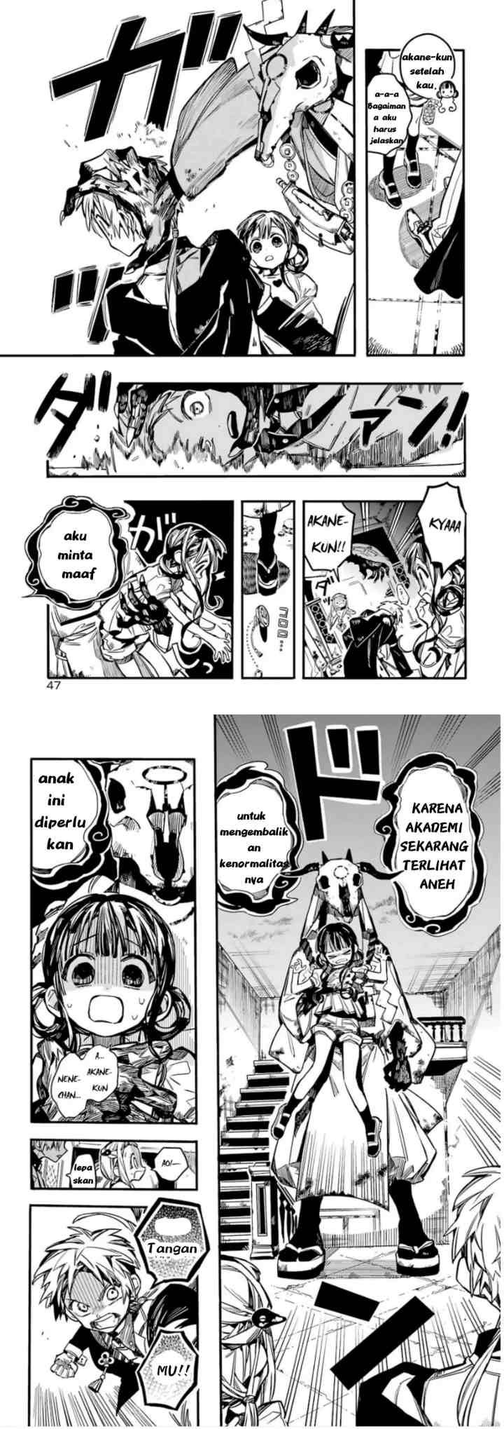 Jibaku Shounen Hanako-kun chapter 61 halaman 10