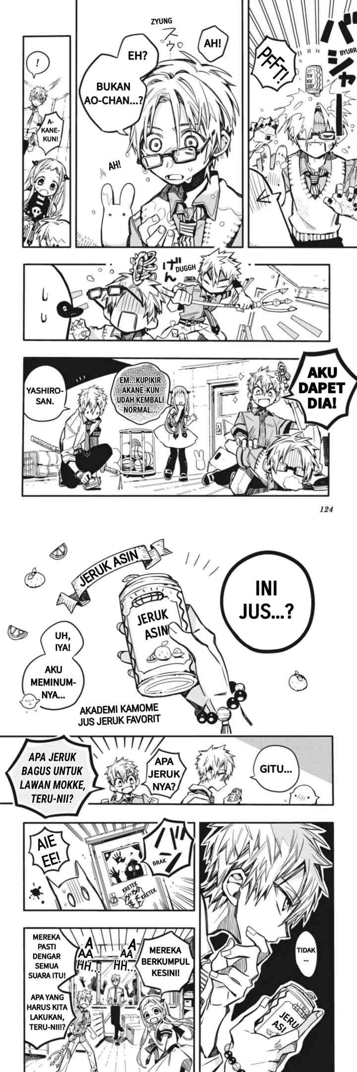 Jibaku Shounen Hanako-kun chapter 39 halaman 9
