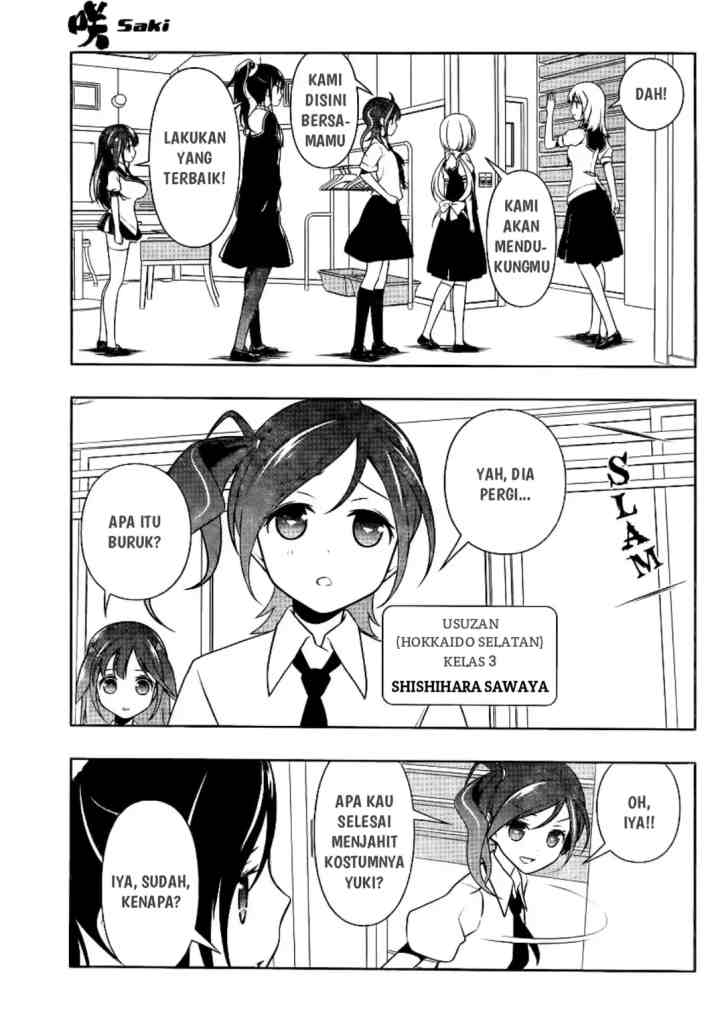 Saki chapter 114 halaman 11