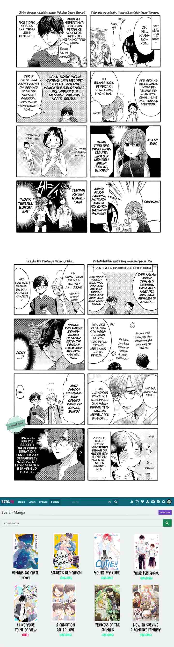 Hananoi-kun to Koi no Yamai chapter 27 halaman 15