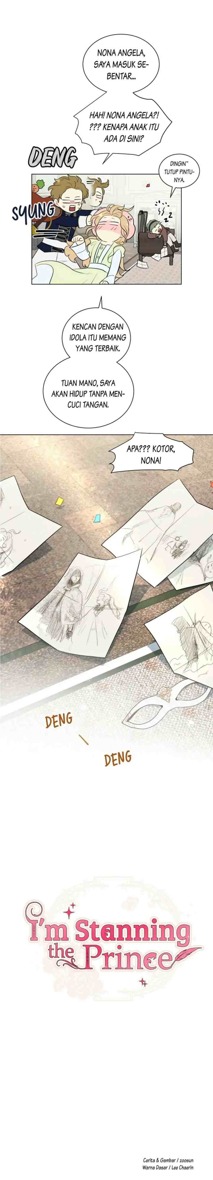 I'm Stanning the ‏Prince chapter 41 halaman 18