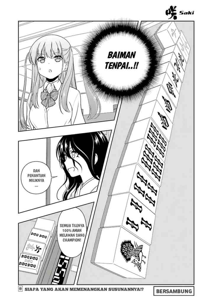Saki chapter 213 halaman 15