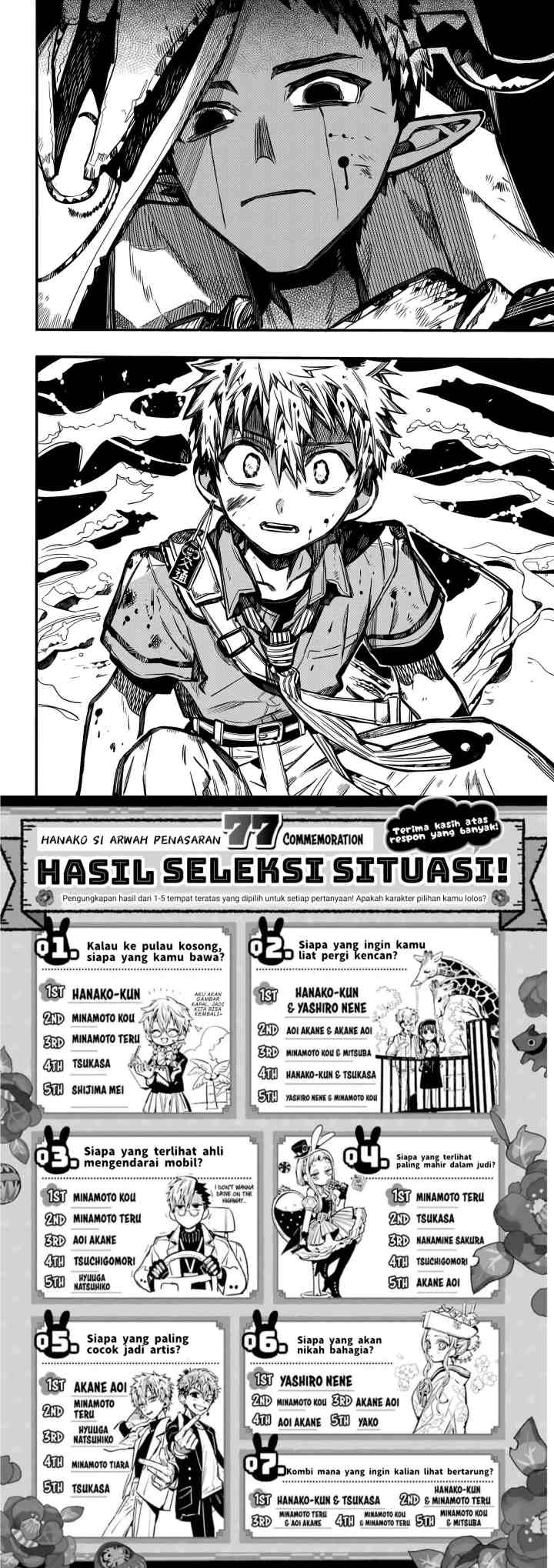Jibaku Shounen Hanako-kun chapter 87 halaman 15