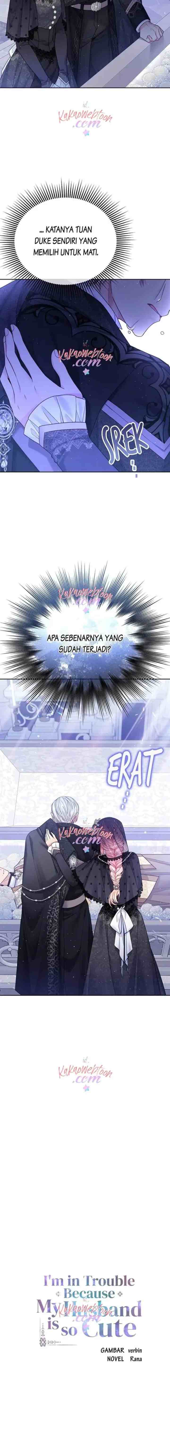 I'm In Trouble Because My Husband Is So Cute chapter 59 halaman 19