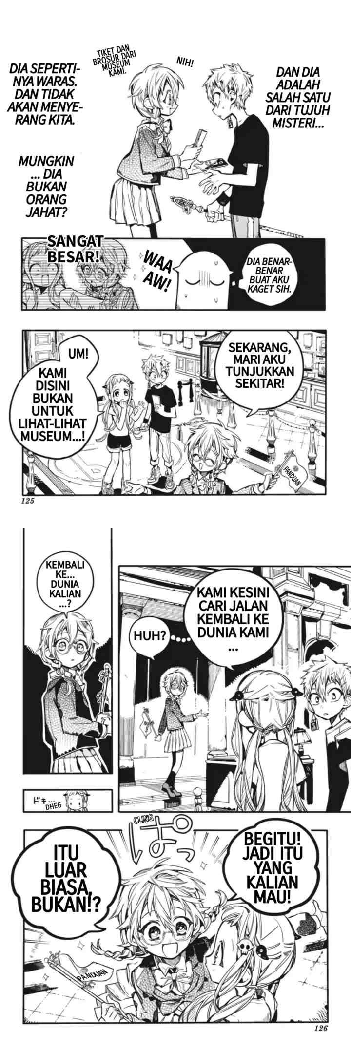 Jibaku Shounen Hanako-kun chapter 44 halaman 9