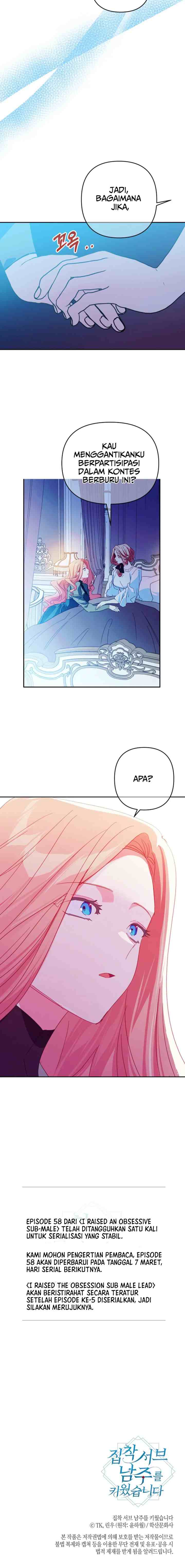 I Raised an Obsessive Second Male Lead chapter 57 halaman 13