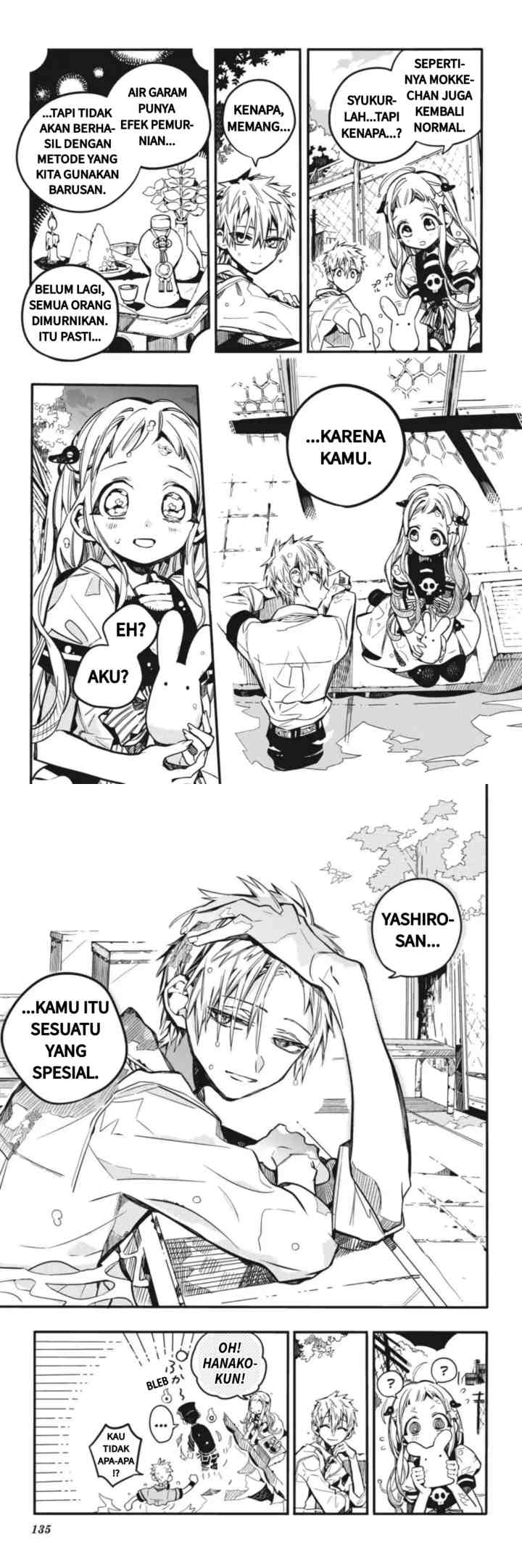 Jibaku Shounen Hanako-kun chapter 39 halaman 14