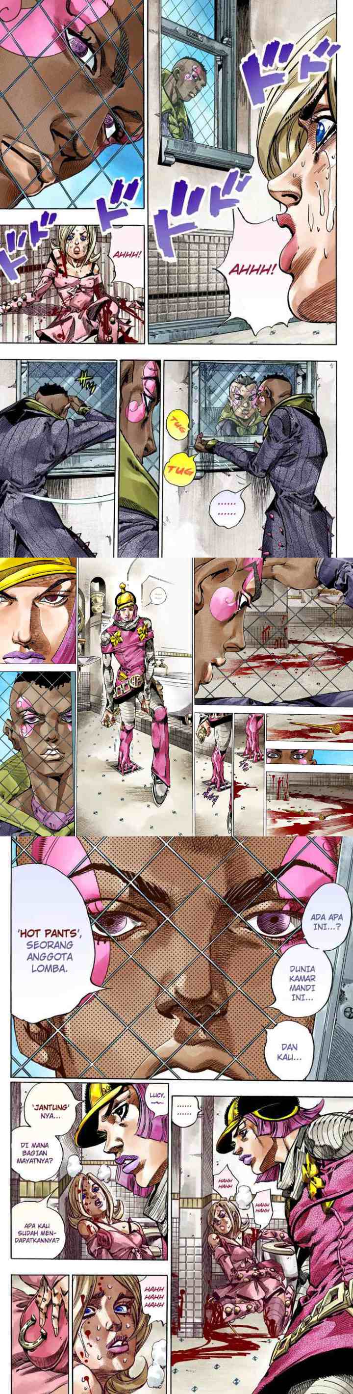 JoJo no Kimyou na Bouken - Steel Ball Run chapter 50 halaman 8