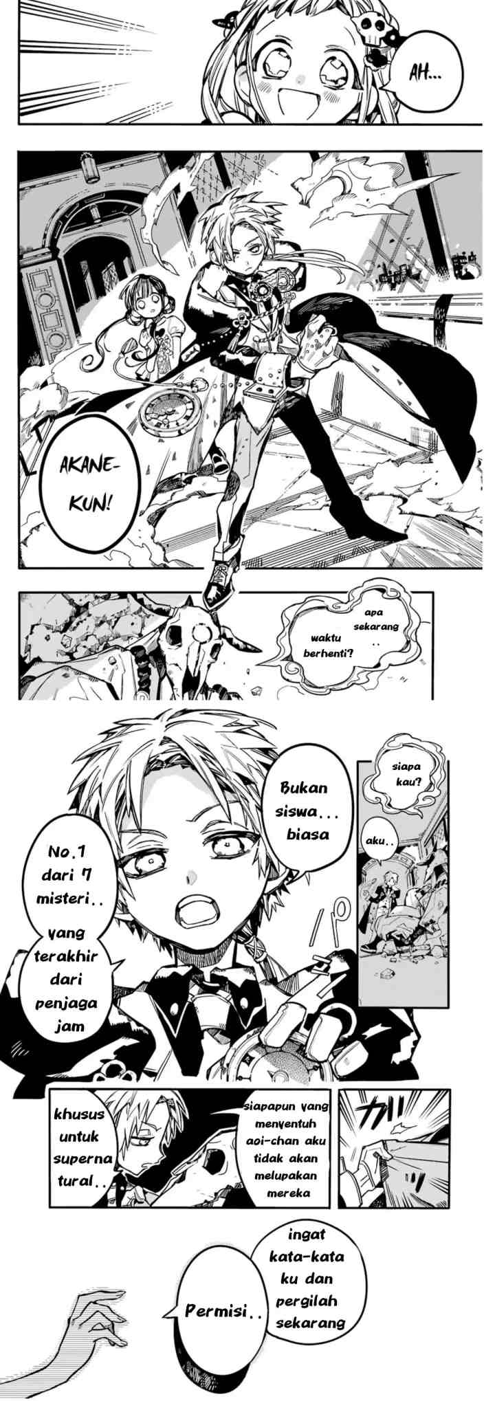 Jibaku Shounen Hanako-kun chapter 61 halaman 8