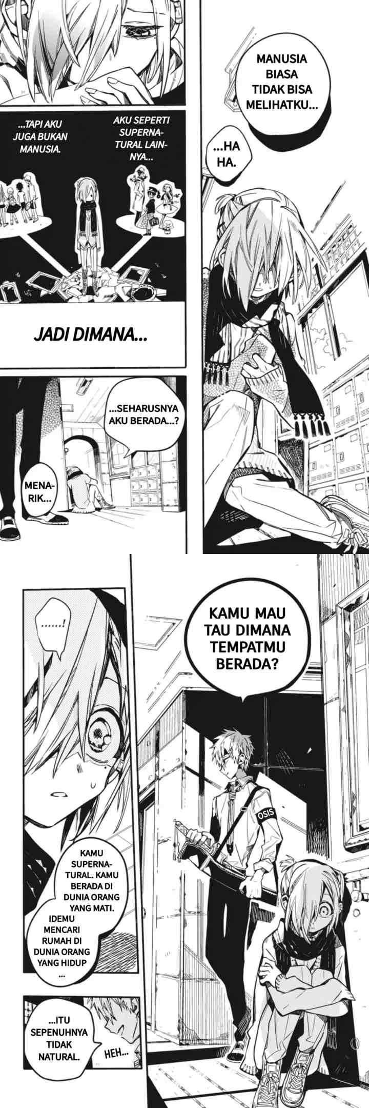 Jibaku Shounen Hanako-kun chapter 40 halaman 8