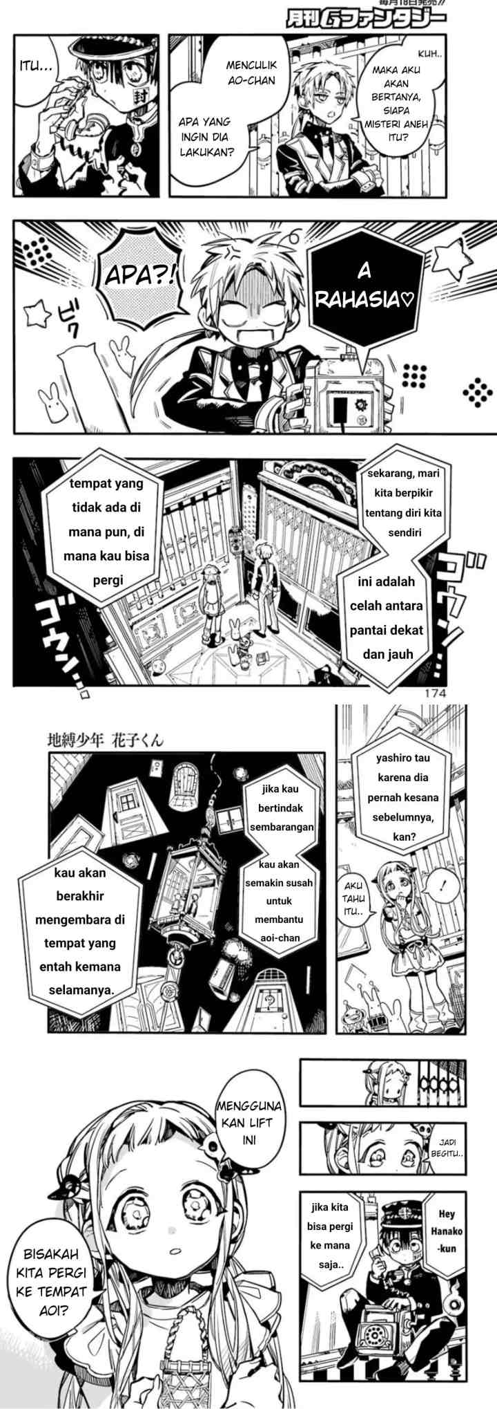 Jibaku Shounen Hanako-kun chapter 62 halaman 10