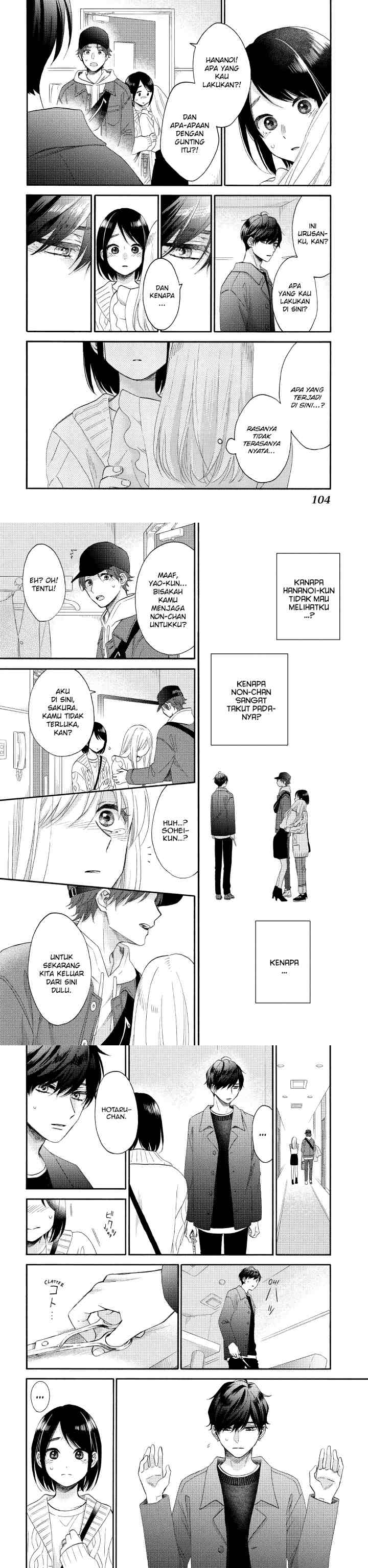 Hananoi-kun to Koi no Yamai chapter 39 halaman 8