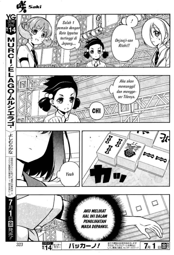 Saki chapter 161 halaman 13