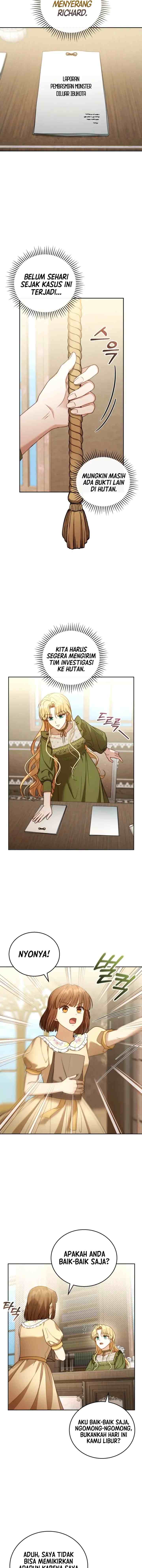 I Am Trying To Divorce My Villain Husband, But We Have A Child chapter 57 halaman 11