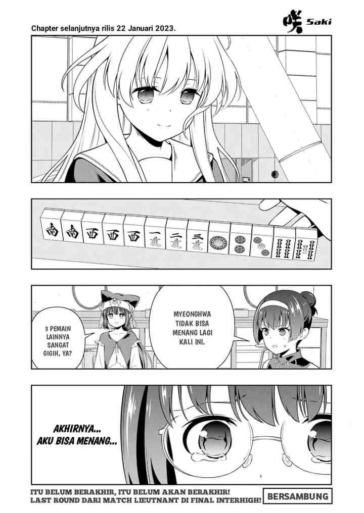 Saki chapter 254 halaman 15