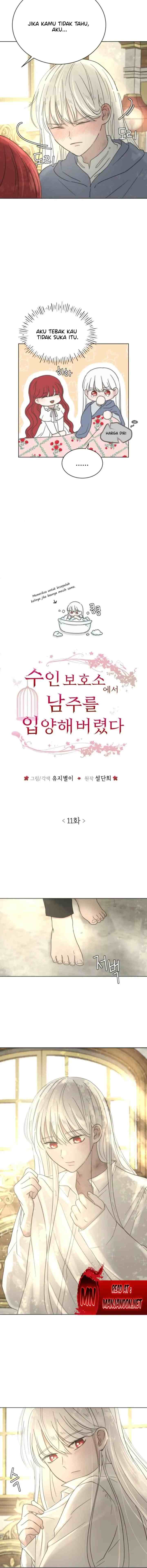 I Adopted a Male Lead From a Prison Shelter chapter 11 halaman 6