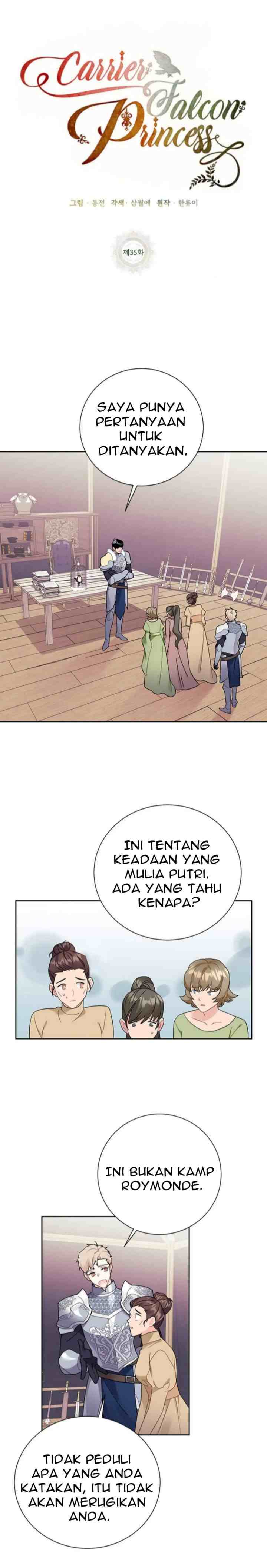 Cavier Falcon Princess chapter 35 halaman 11