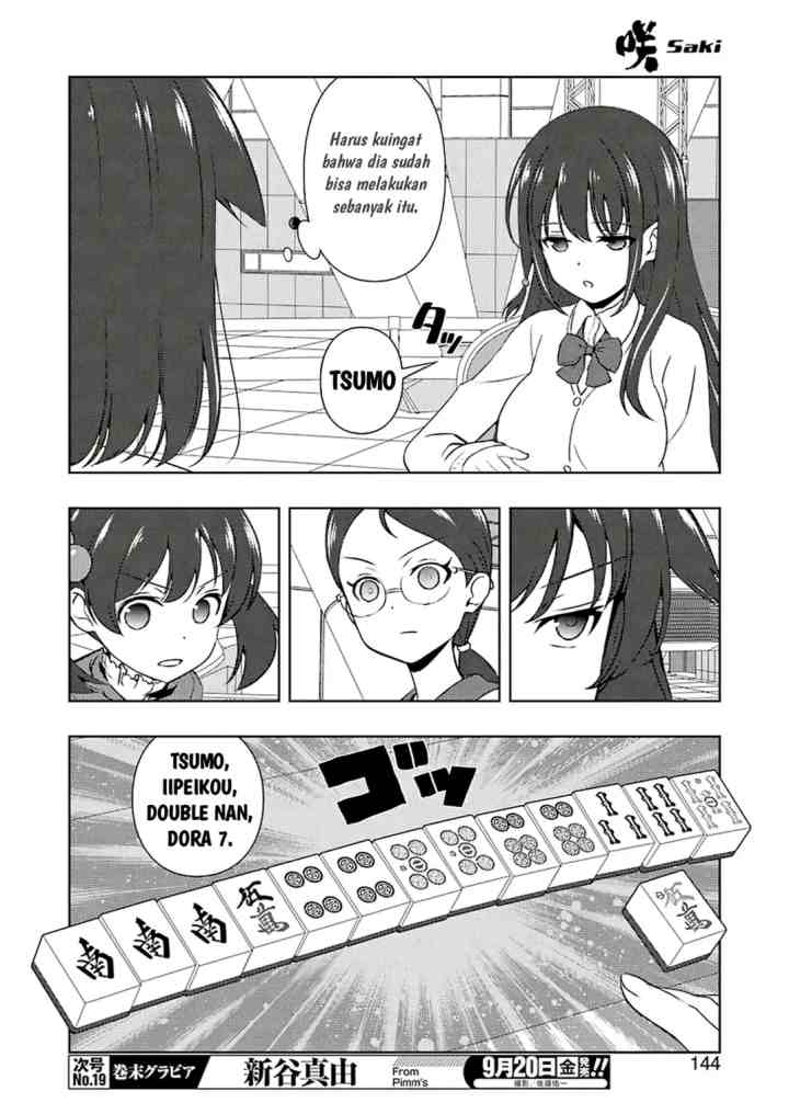 Saki chapter 207 halaman 14