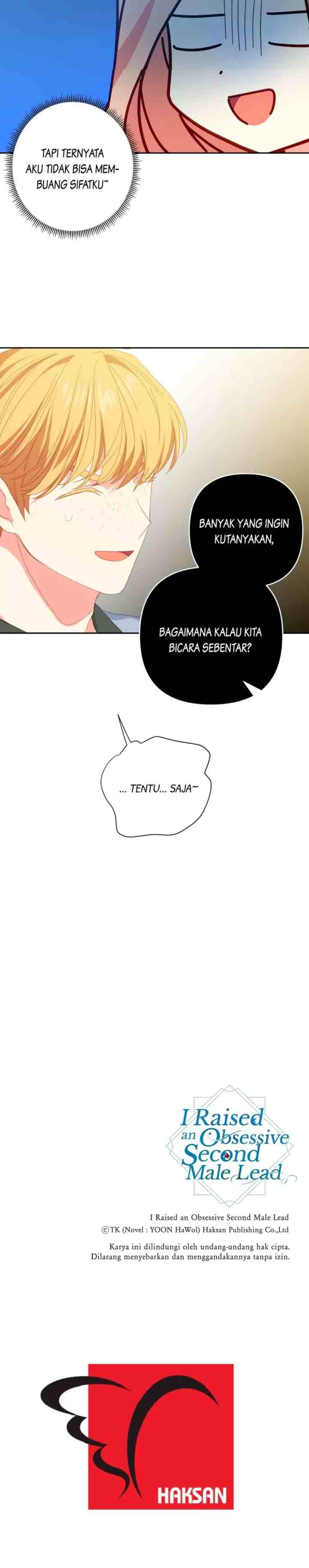 I Raised an Obsessive Second Male Lead chapter 40 halaman 11