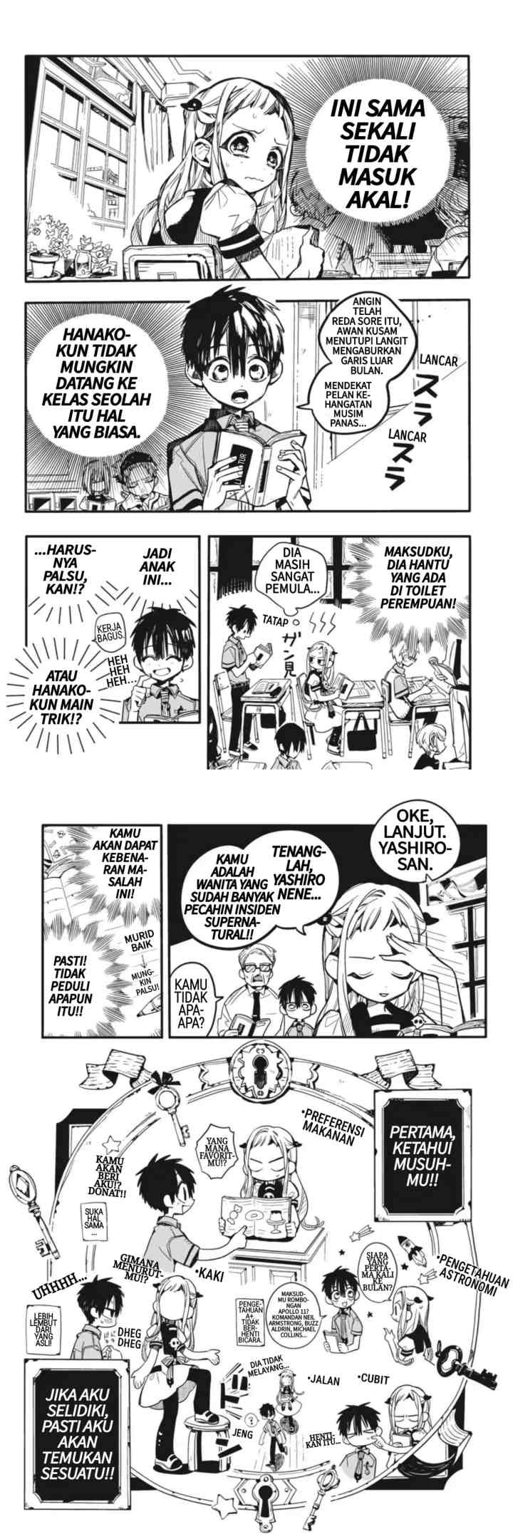 Jibaku Shounen Hanako-kun chapter 41 halaman 8