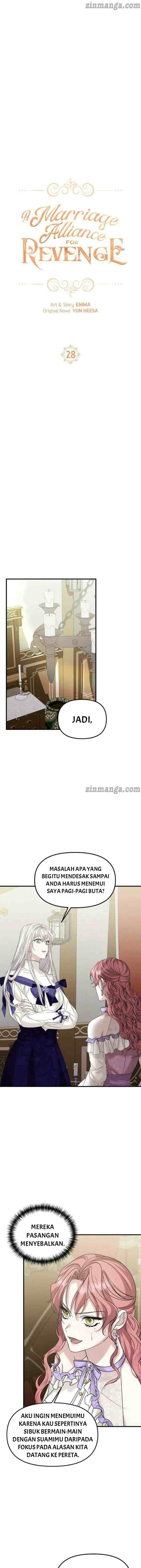 A Marriage Alliance for Revenge chapter 28 halaman 9