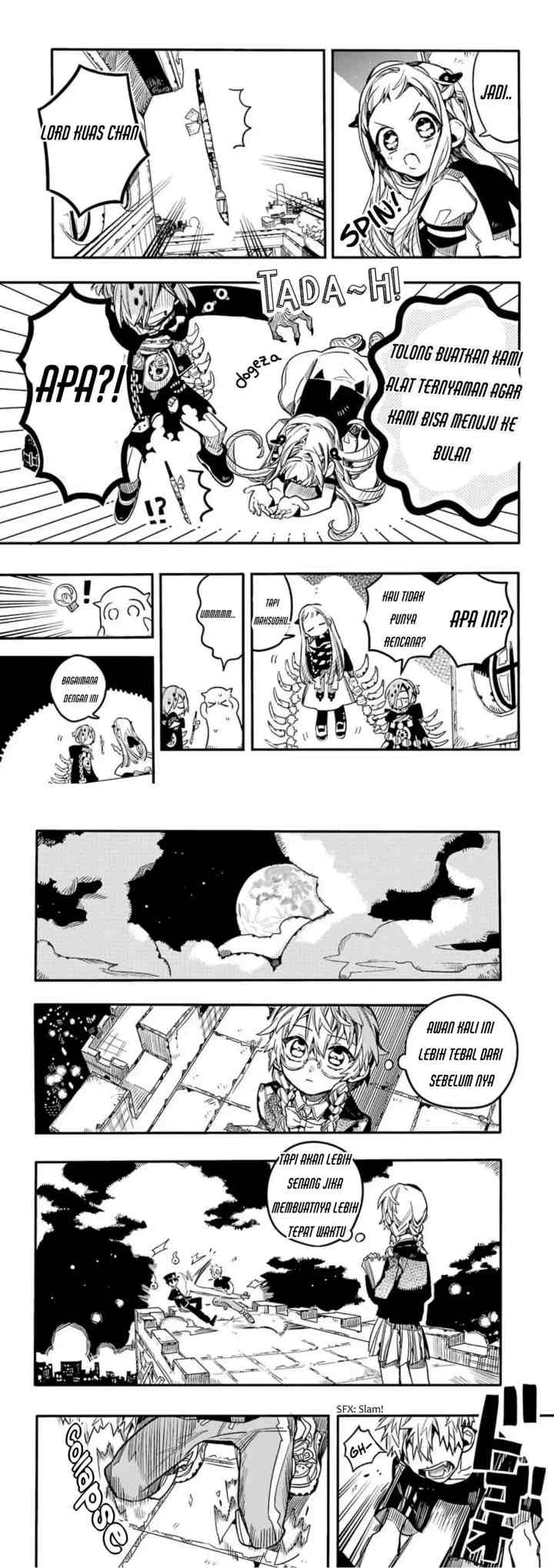 Jibaku Shounen Hanako-kun chapter 57 halaman 8