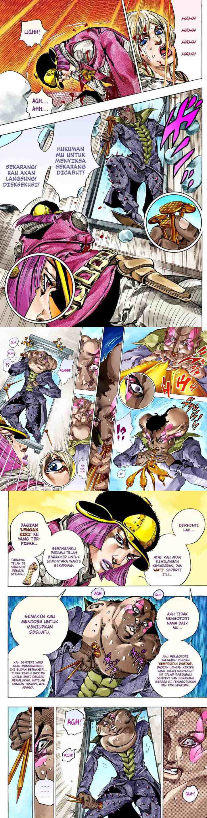 JoJo no Kimyou na Bouken - Steel Ball Run chapter 50 halaman 14