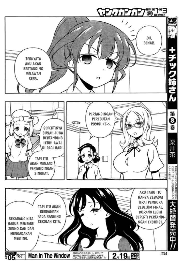 Saki chapter 154 halaman 8