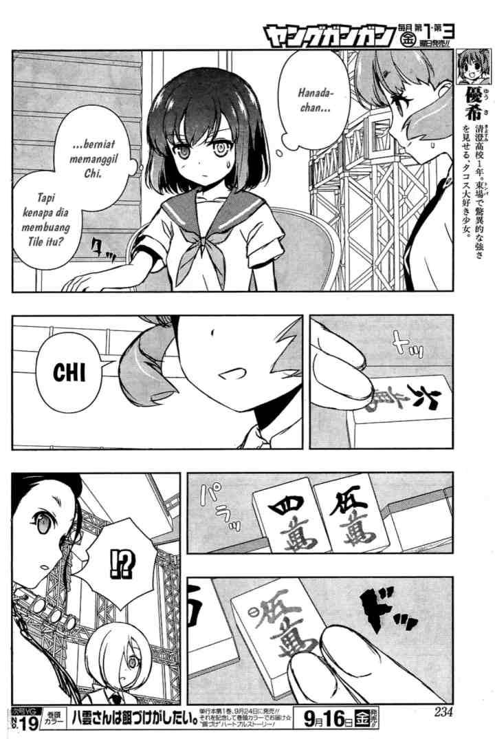Saki chapter 164 halaman 8