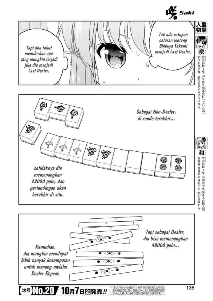 Saki chapter 249 halaman 5