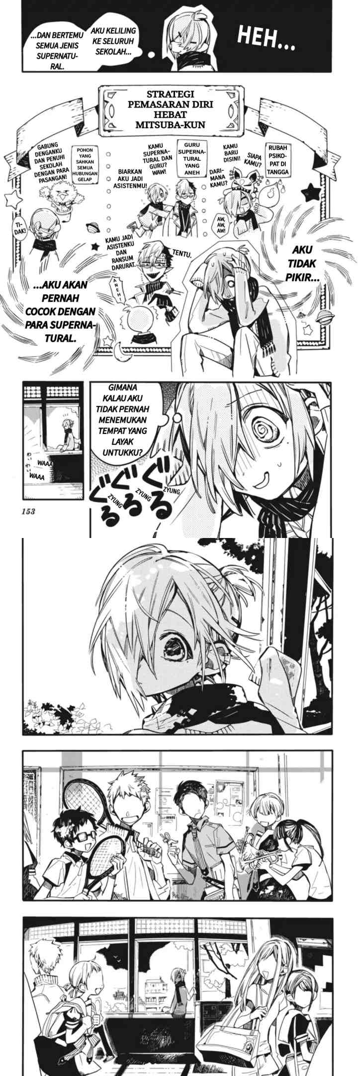 Jibaku Shounen Hanako-kun chapter 40 halaman 6