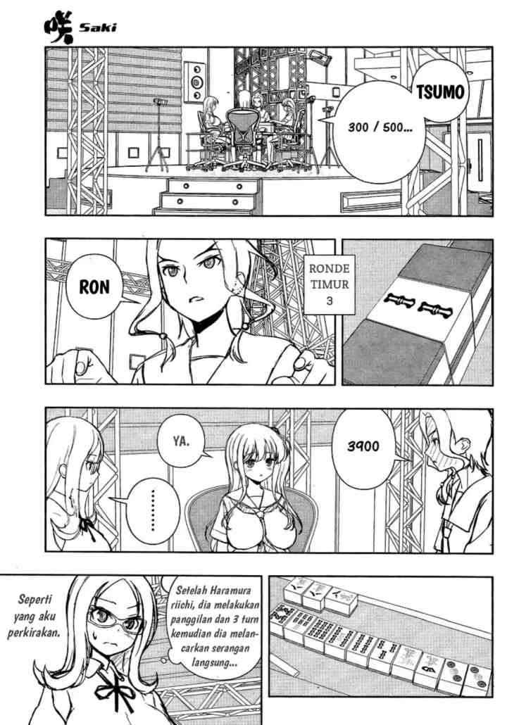 Saki chapter 137 halaman 11