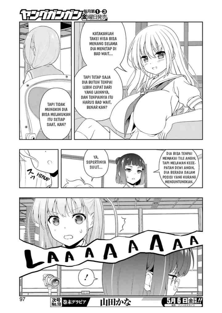 Saki chapter 244 halaman 13