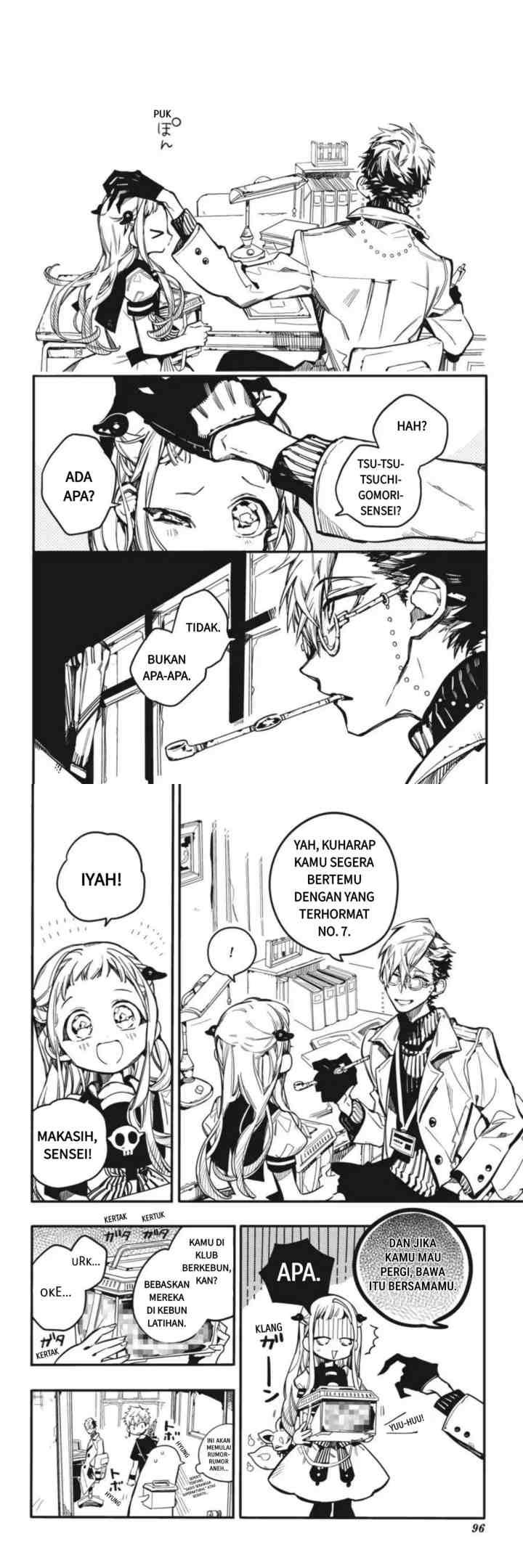 Jibaku Shounen Hanako-kun chapter 28 halaman 9
