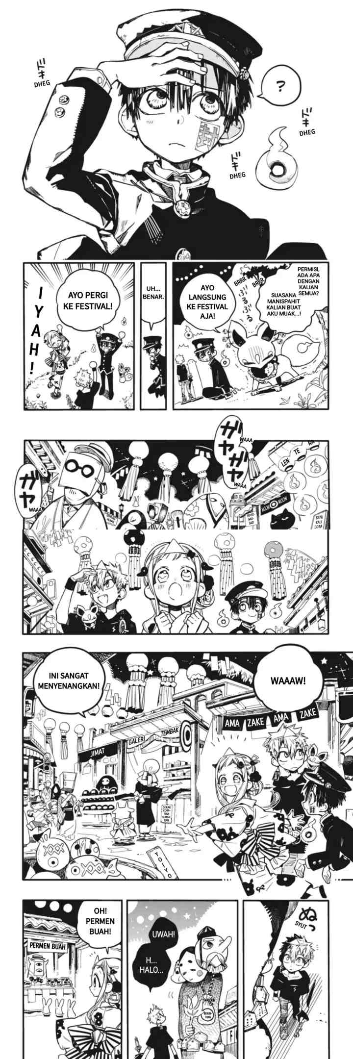 Jibaku Shounen Hanako-kun chapter 37 halaman 7