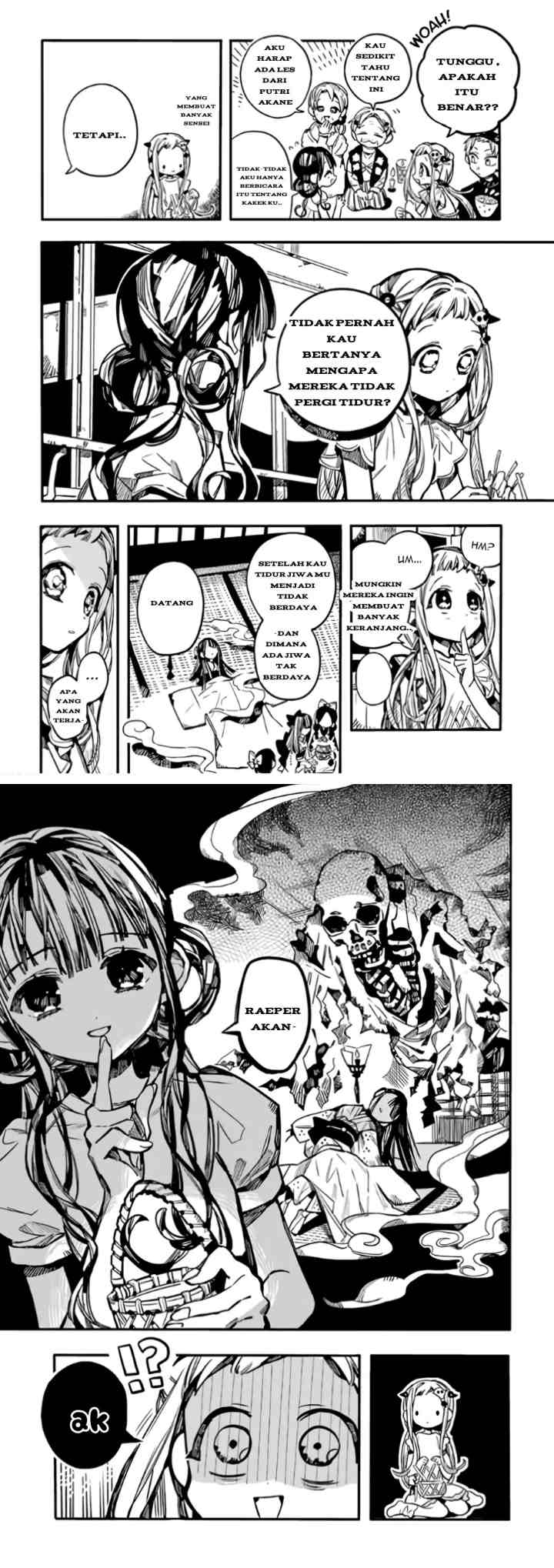 Jibaku Shounen Hanako-kun chapter 60 halaman 9
