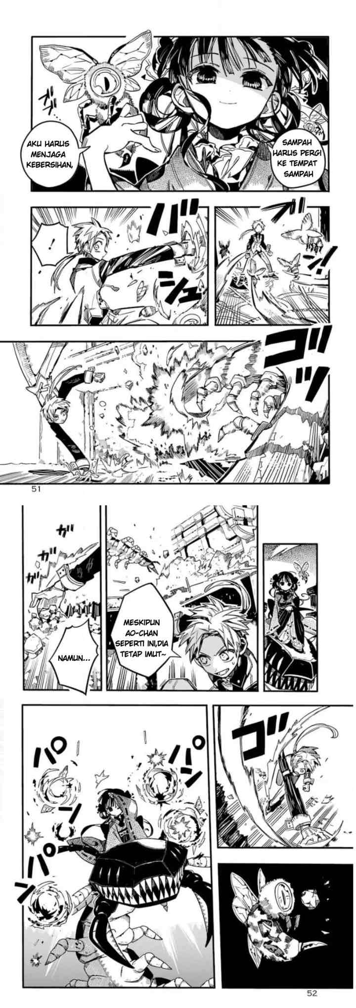 Jibaku Shounen Hanako-kun chapter 64 halaman 13