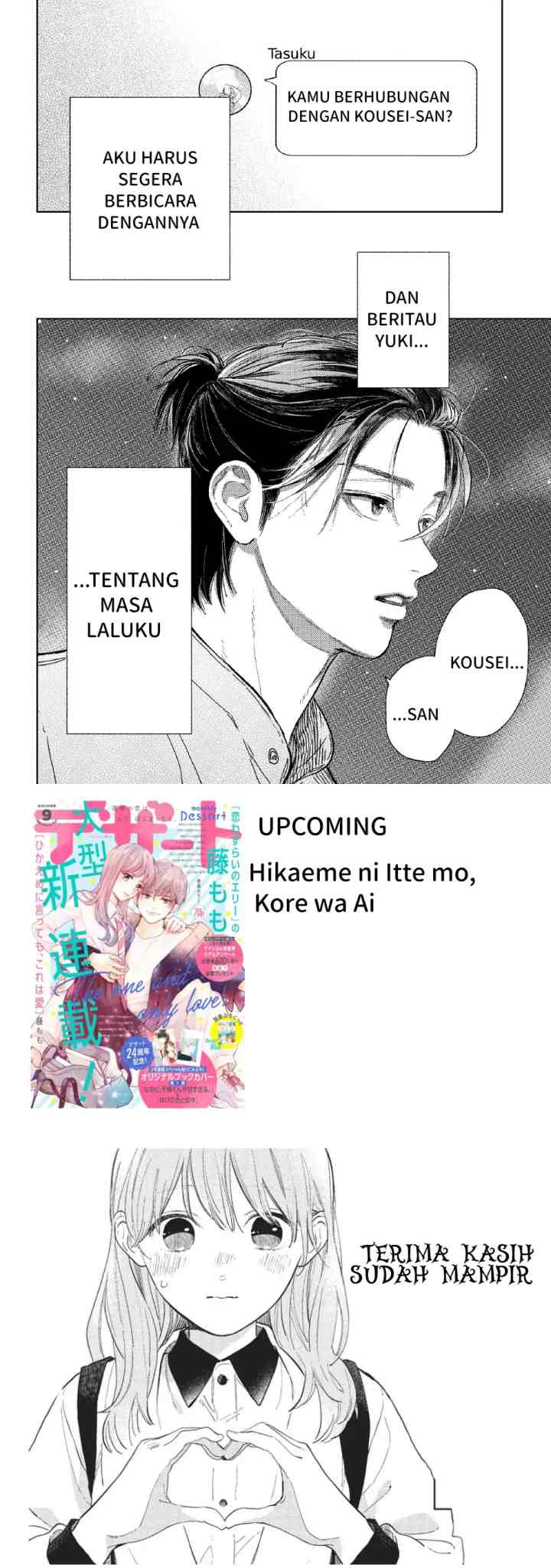 Yubisaki to Renren chapter 38 halaman 20